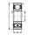 6001-2ZR P6 Ložisko kuličkové jednořadé s kryty na obou stranách,  12x 28x8
